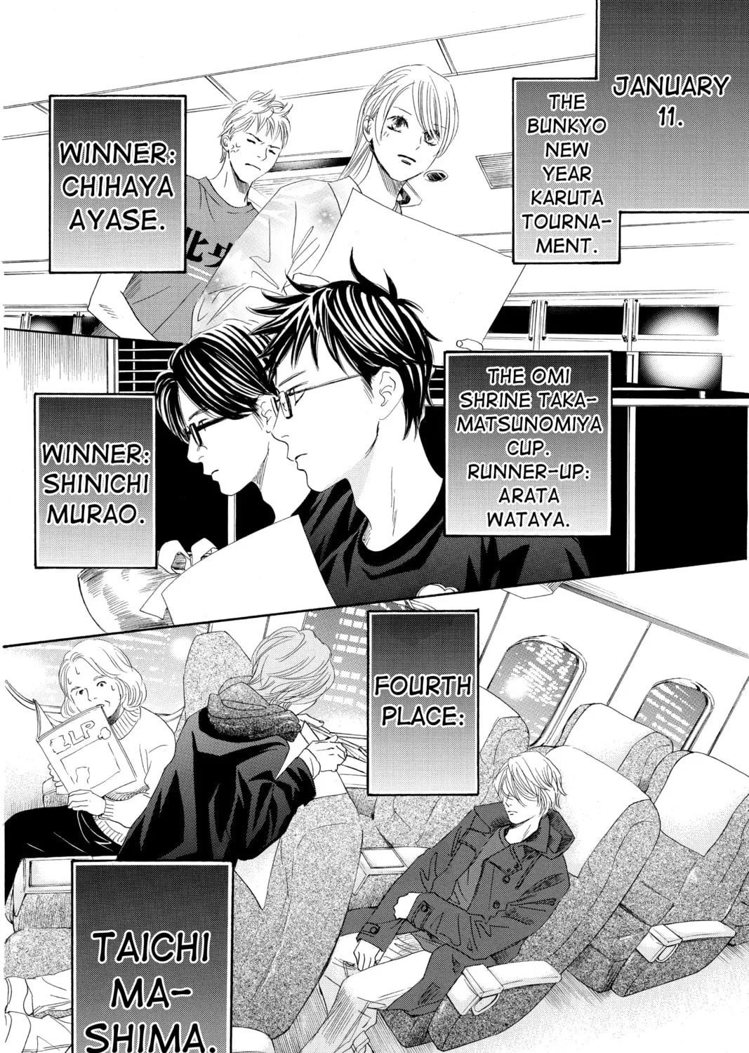 Read Chihayafuru chapter 134 image 60 on Lezhin