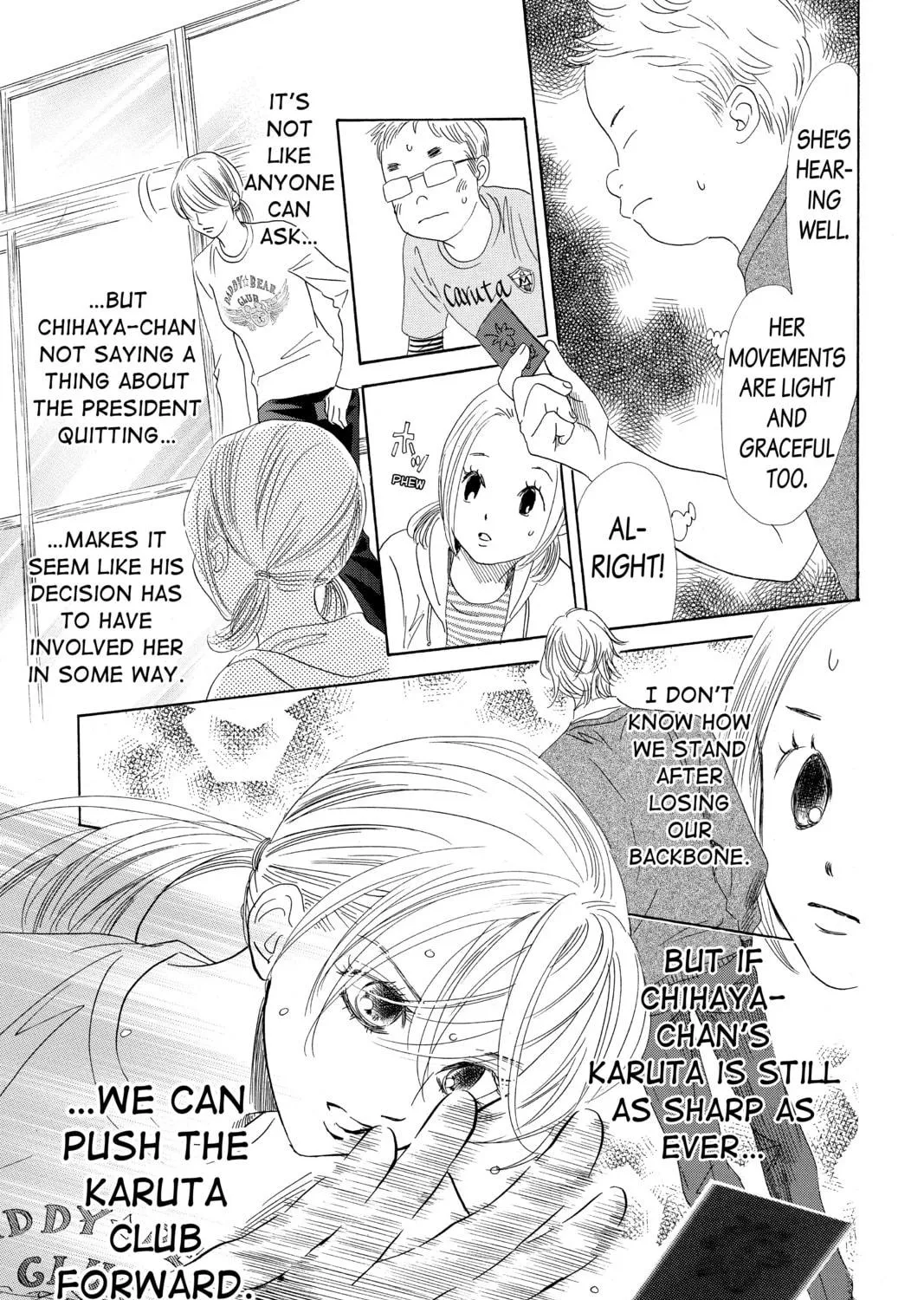 Read Chihayafuru chapter 139 image 28 on Lezhin