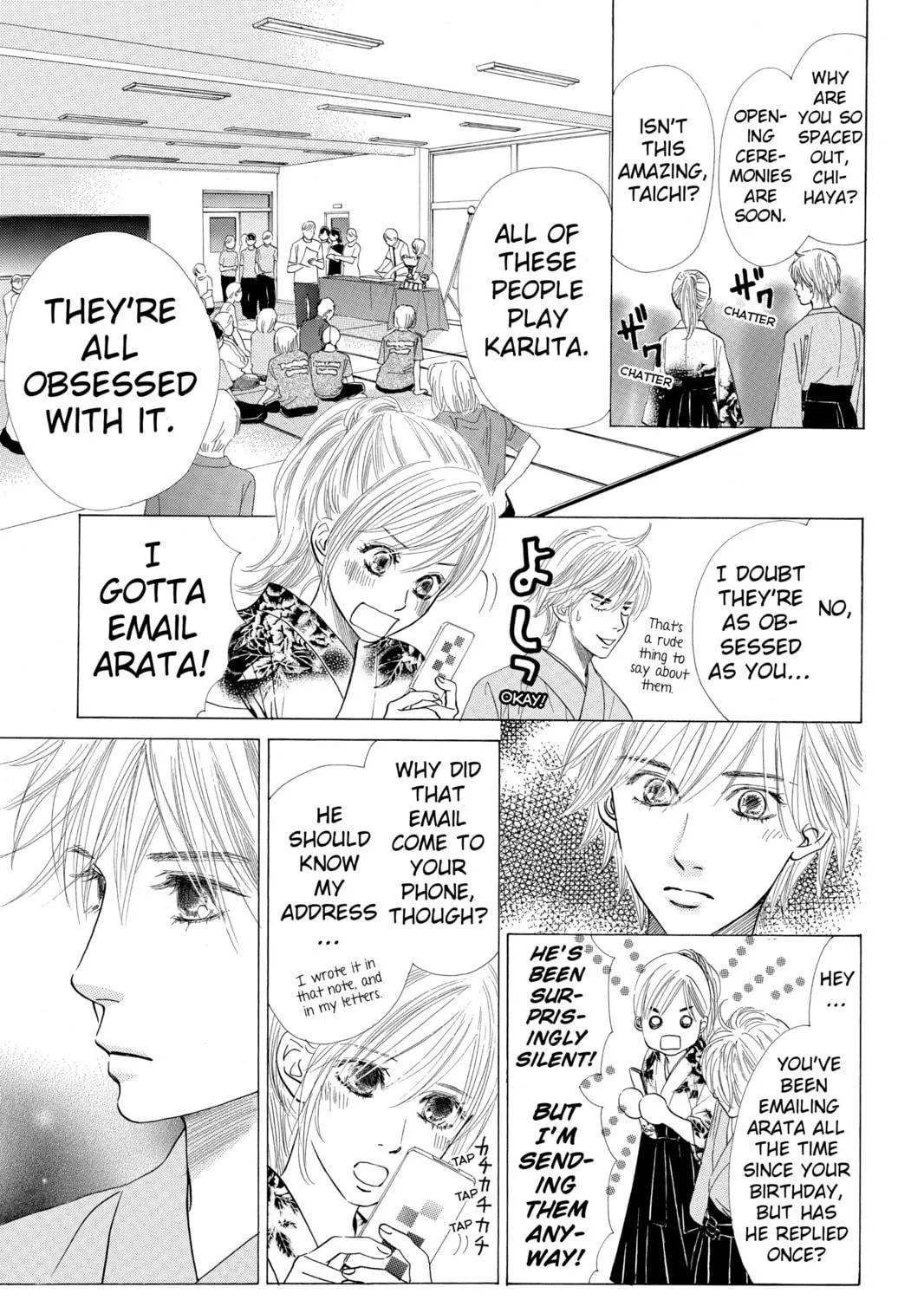 Read Chihayafuru chapter 14 image 8 on Lezhin
