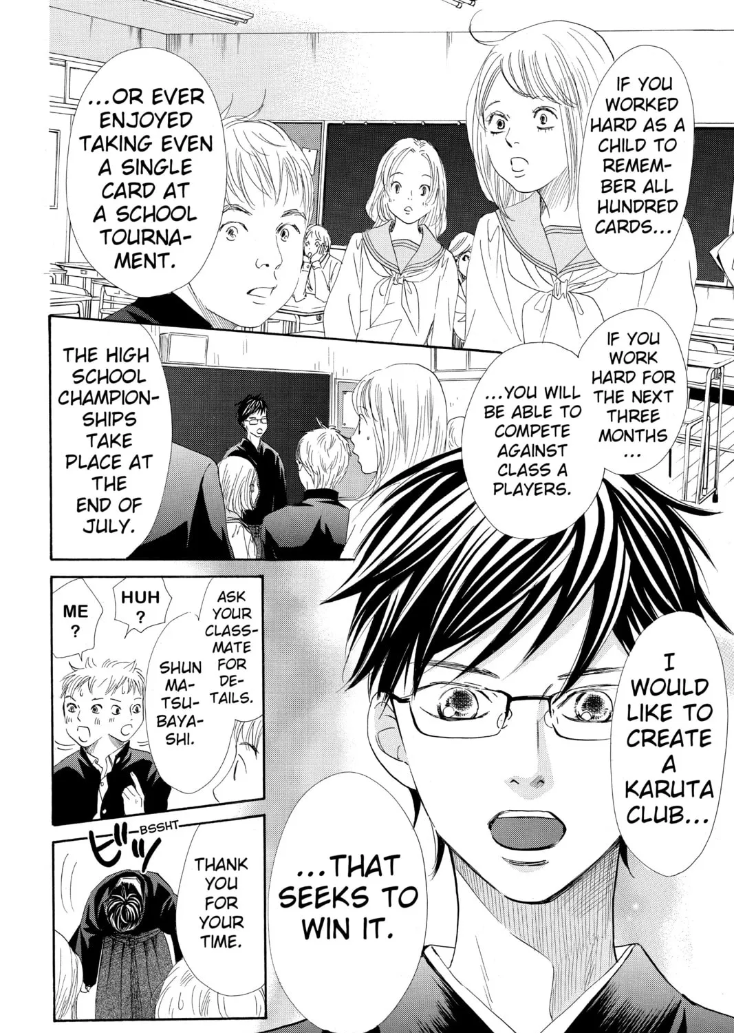 Read Chihayafuru chapter 140 image 24 on Lezhin