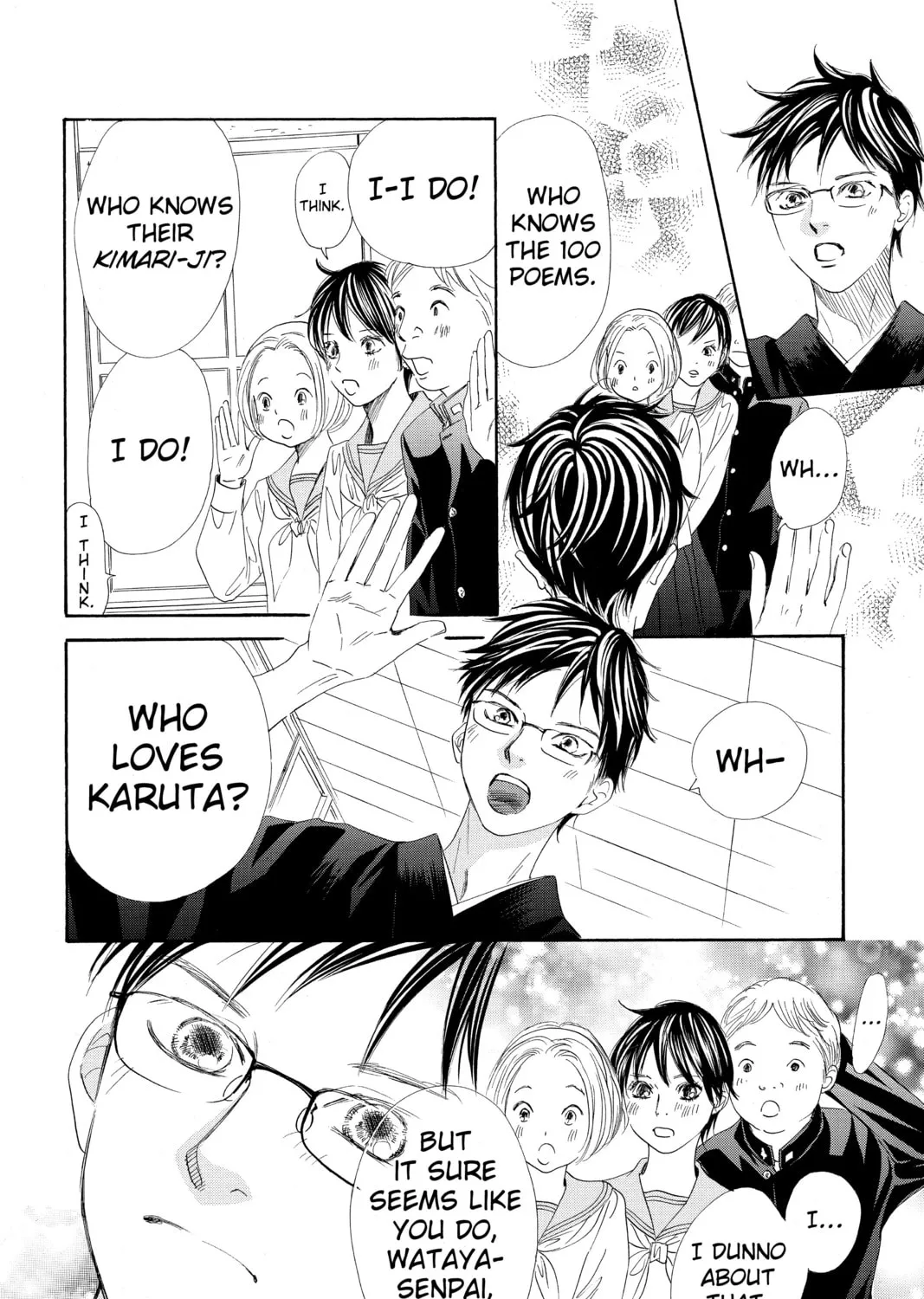Read Chihayafuru chapter 140 image 36 on Lezhin
