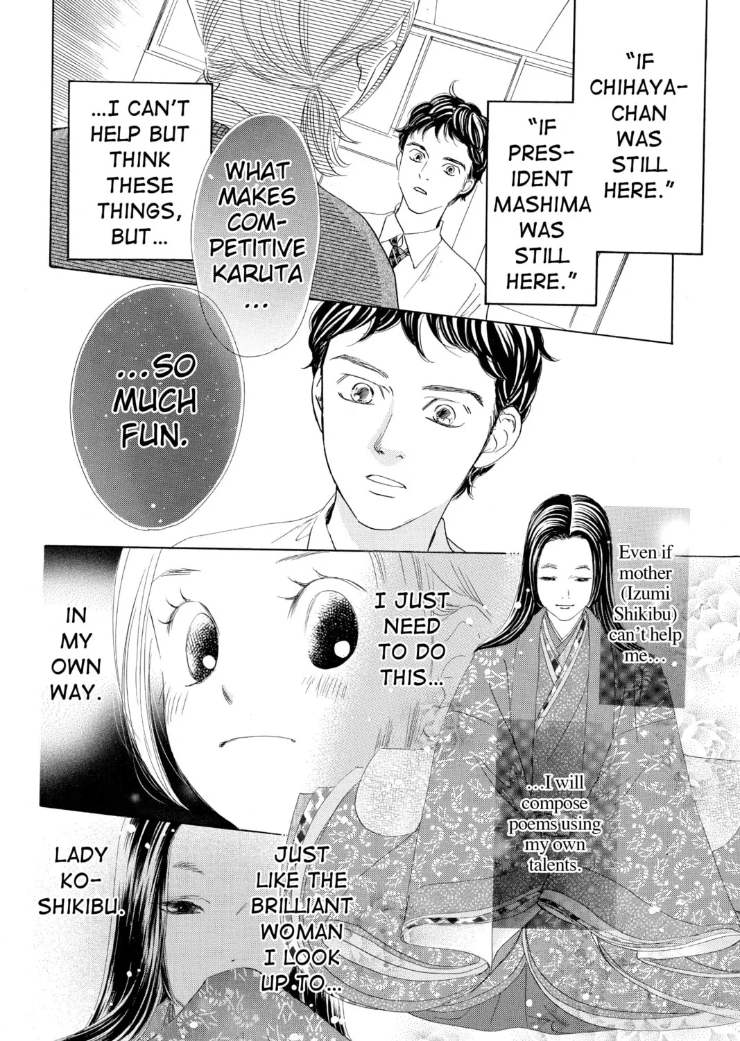 Read Chihayafuru chapter 142 image 42 on Lezhin