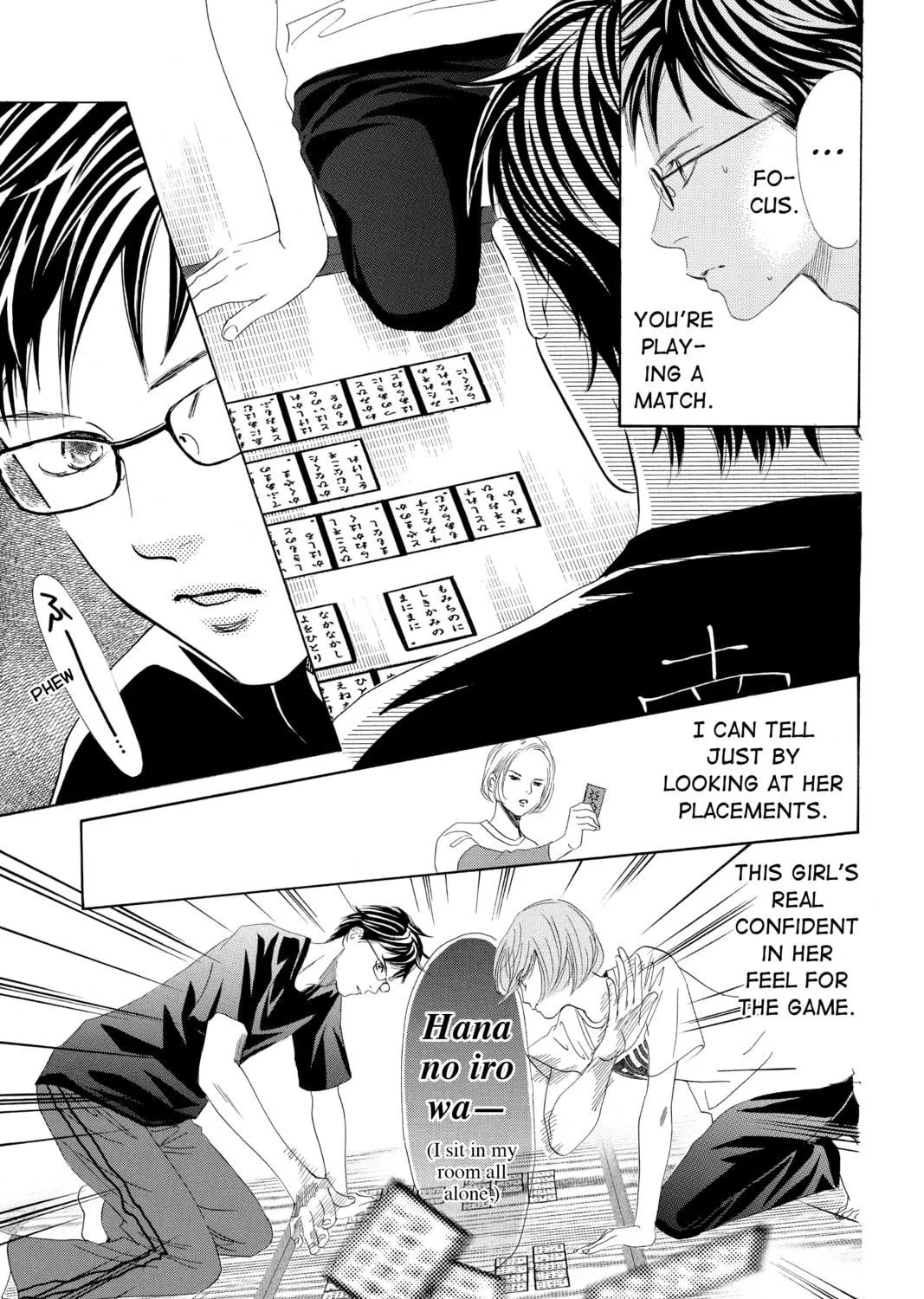 Read Chihayafuru chapter 143 image 4 on Lezhin