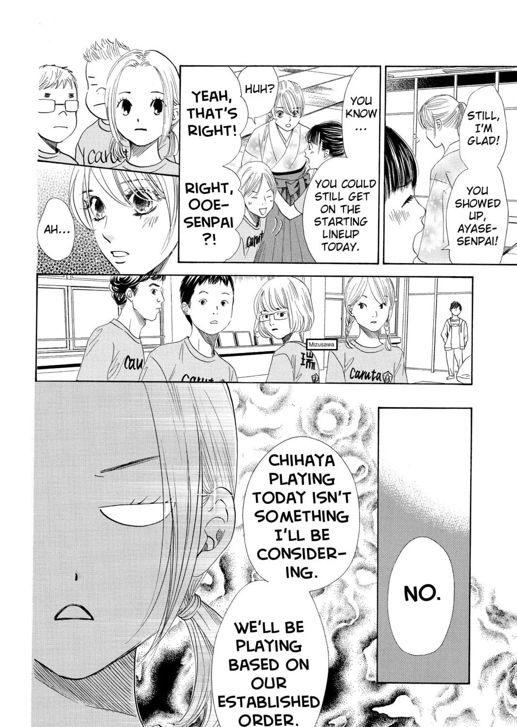 Read Chihayafuru chapter 145 image 10 on Lezhin