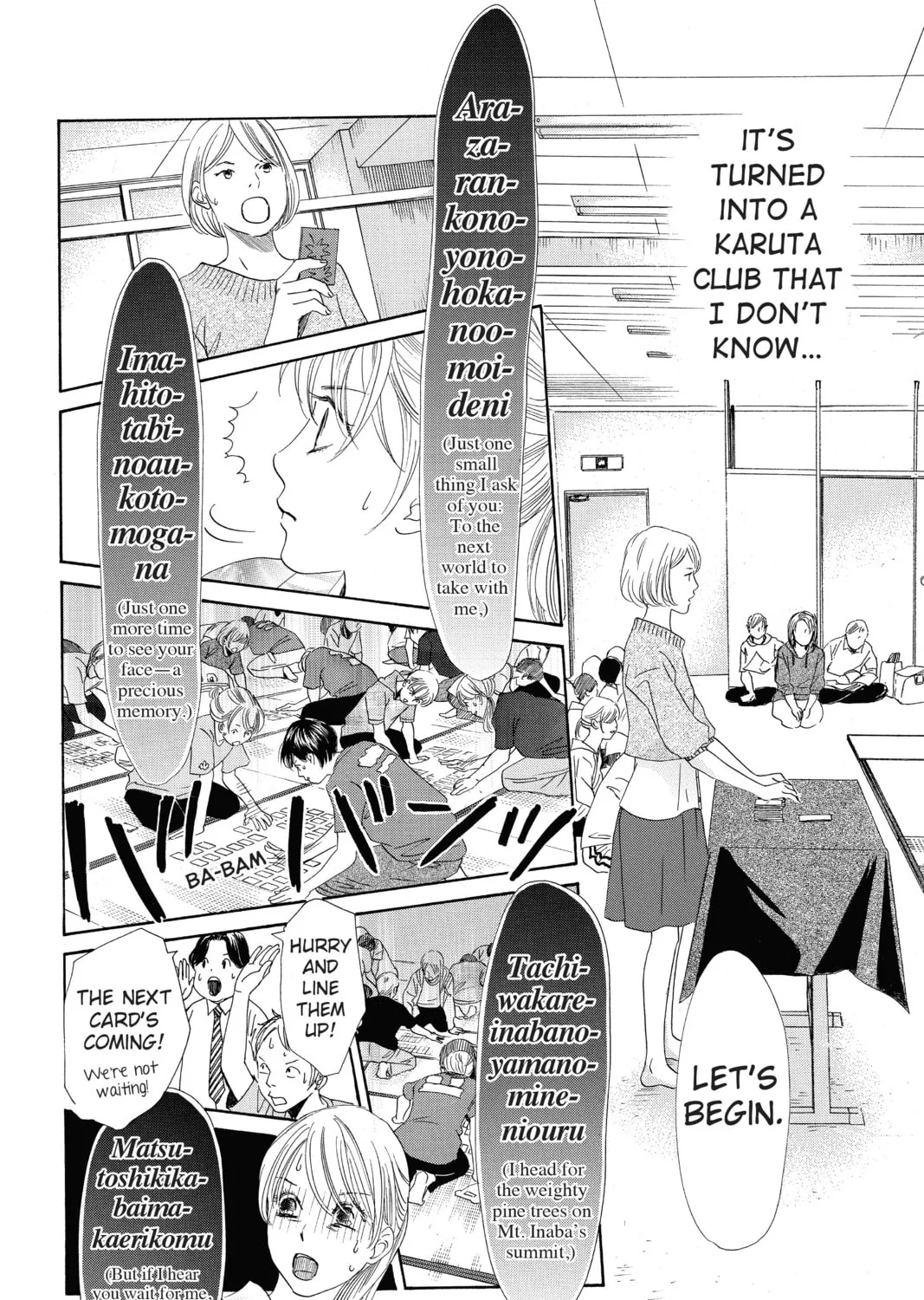 Read Chihayafuru chapter 145 image 14 on Lezhin