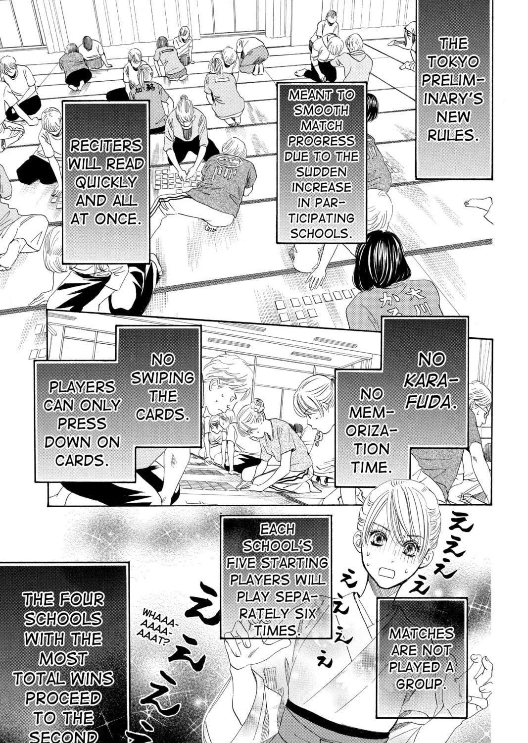 Read Chihayafuru chapter 145 image 16 on Lezhin