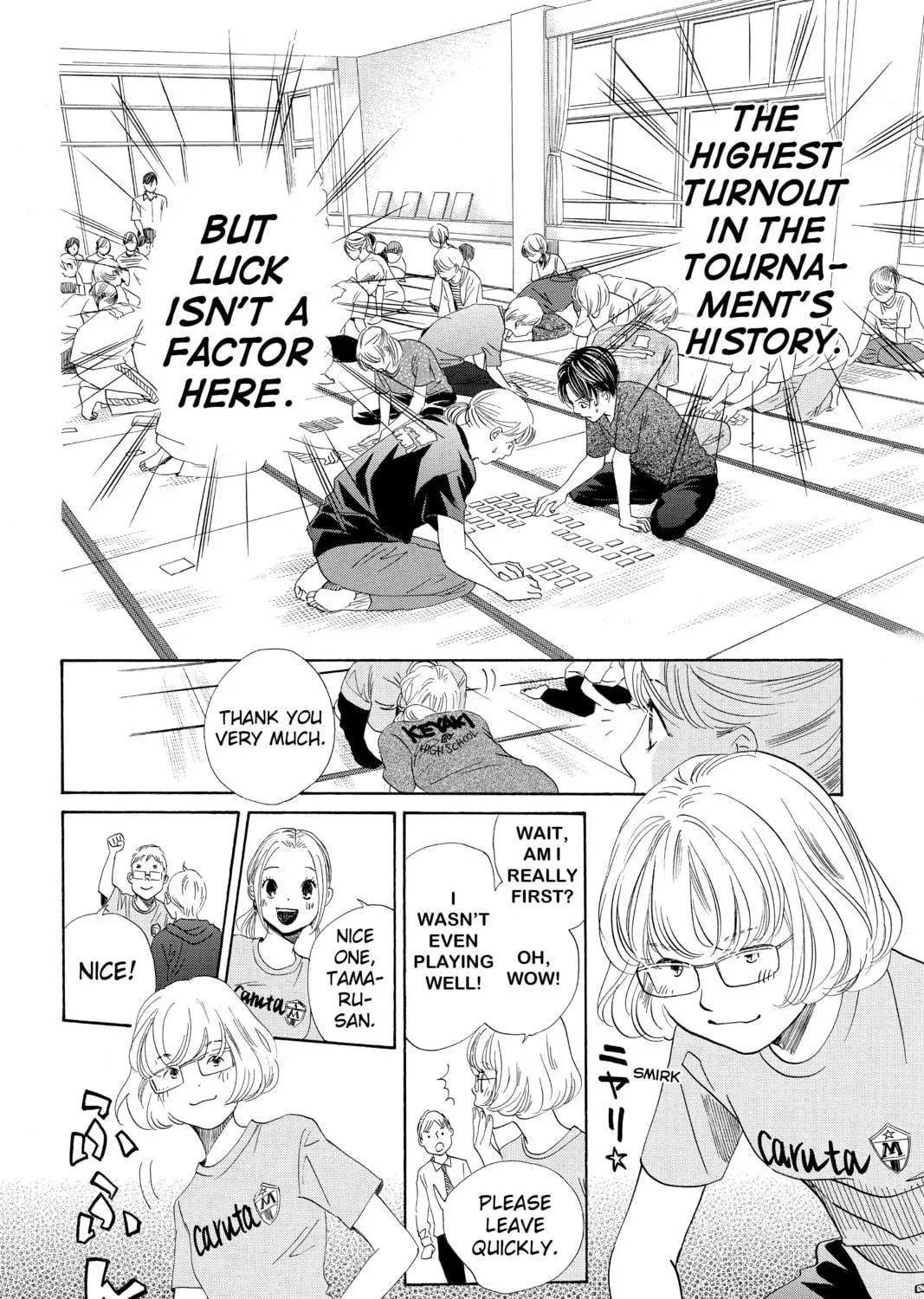 Read Chihayafuru chapter 145 image 22 on Lezhin