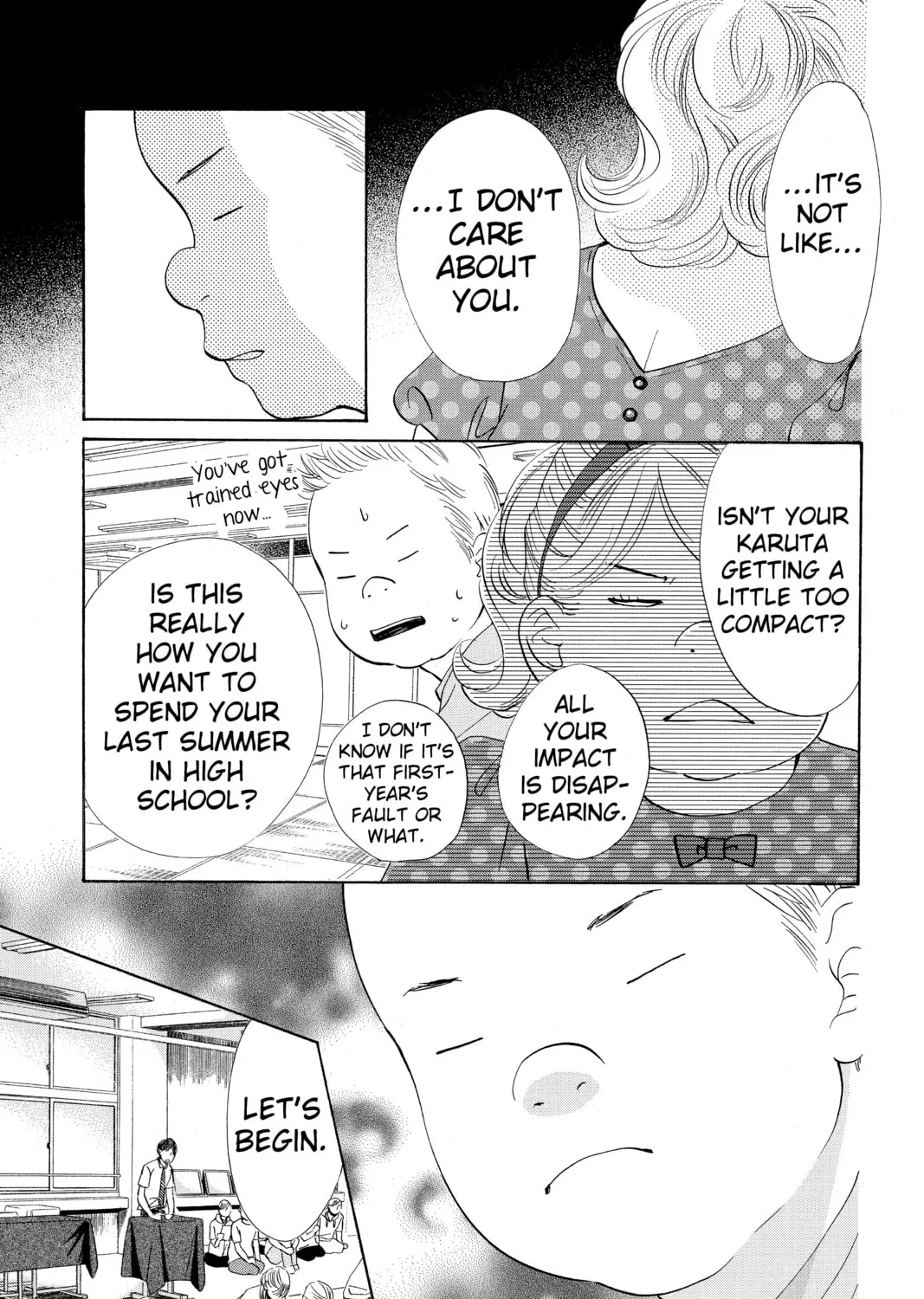 Read Chihayafuru chapter 145 image 44 on Lezhin
