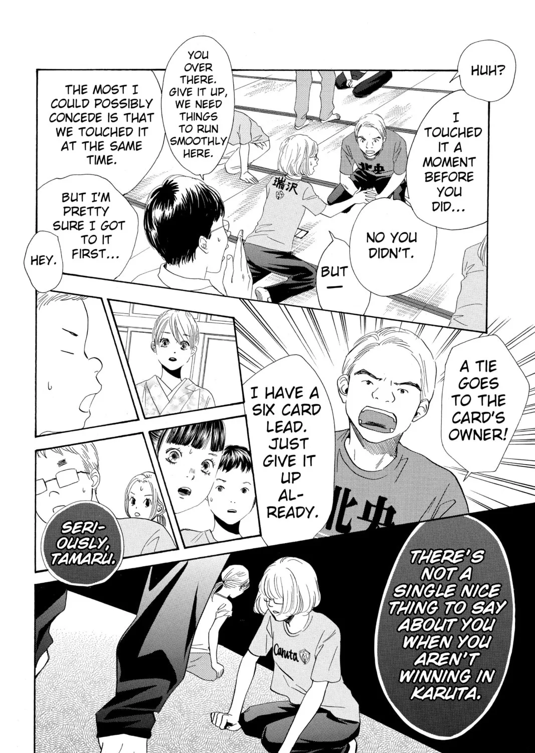 Read Chihayafuru chapter 145 image 54 on Lezhin