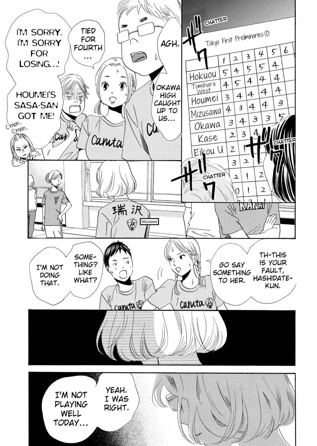 Read Chihayafuru chapter 145 image 56 on Lezhin