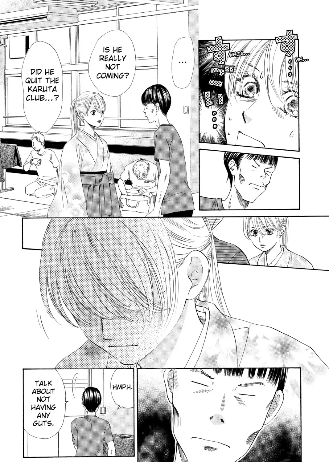 Read Chihayafuru chapter 145 image 6 on Lezhin
