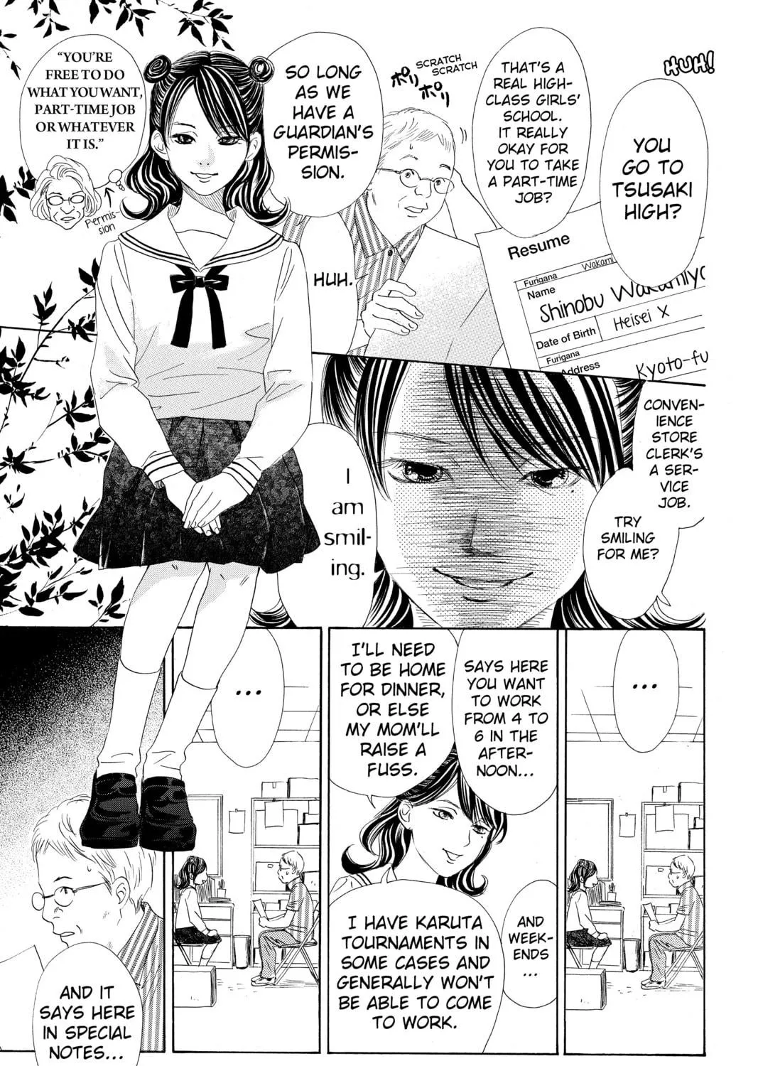 Read Chihayafuru chapter 147 image 10 on Lezhin