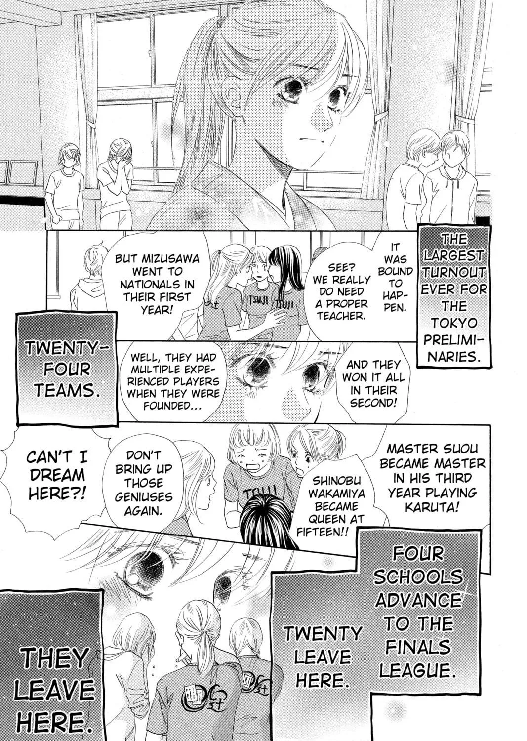 Read Chihayafuru chapter 147 image 4 on Lezhin
