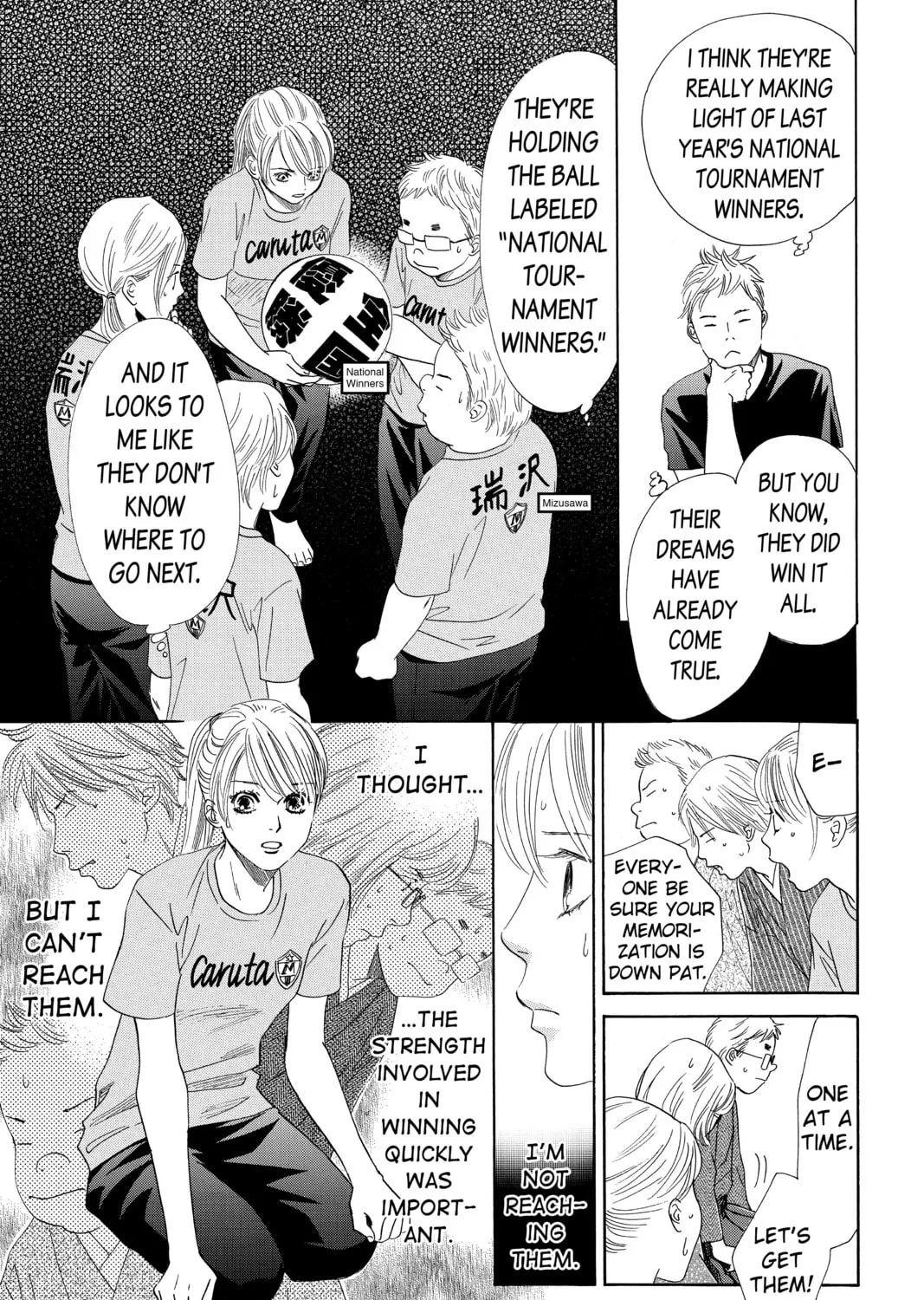 Read Chihayafuru chapter 148 image 24 on Lezhin