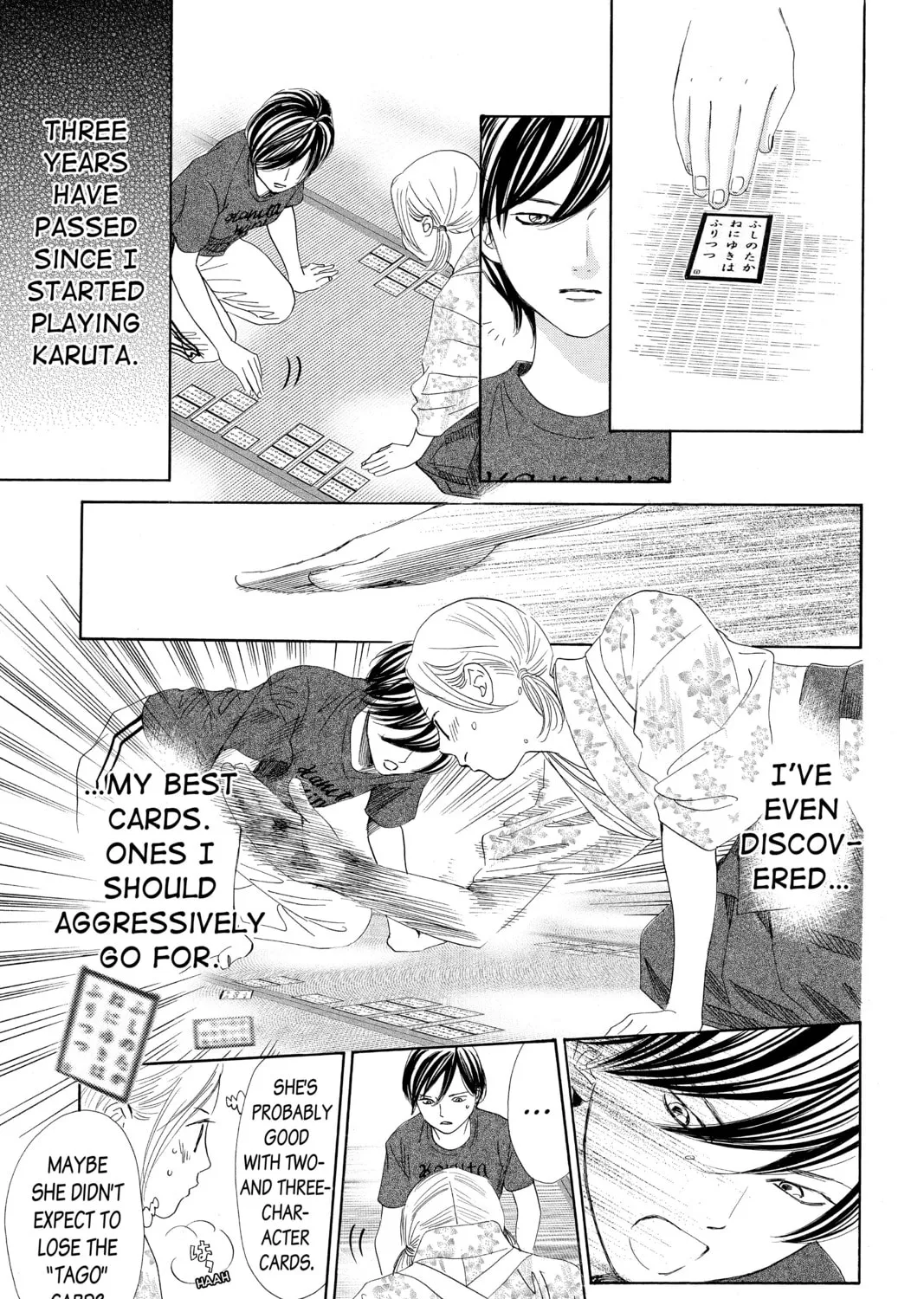 Read Chihayafuru chapter 149 image 32 on Lezhin