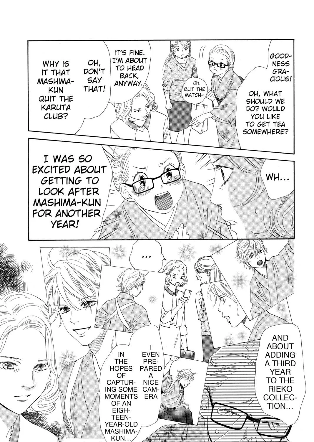 Read Chihayafuru chapter 149 image 8 on Lezhin