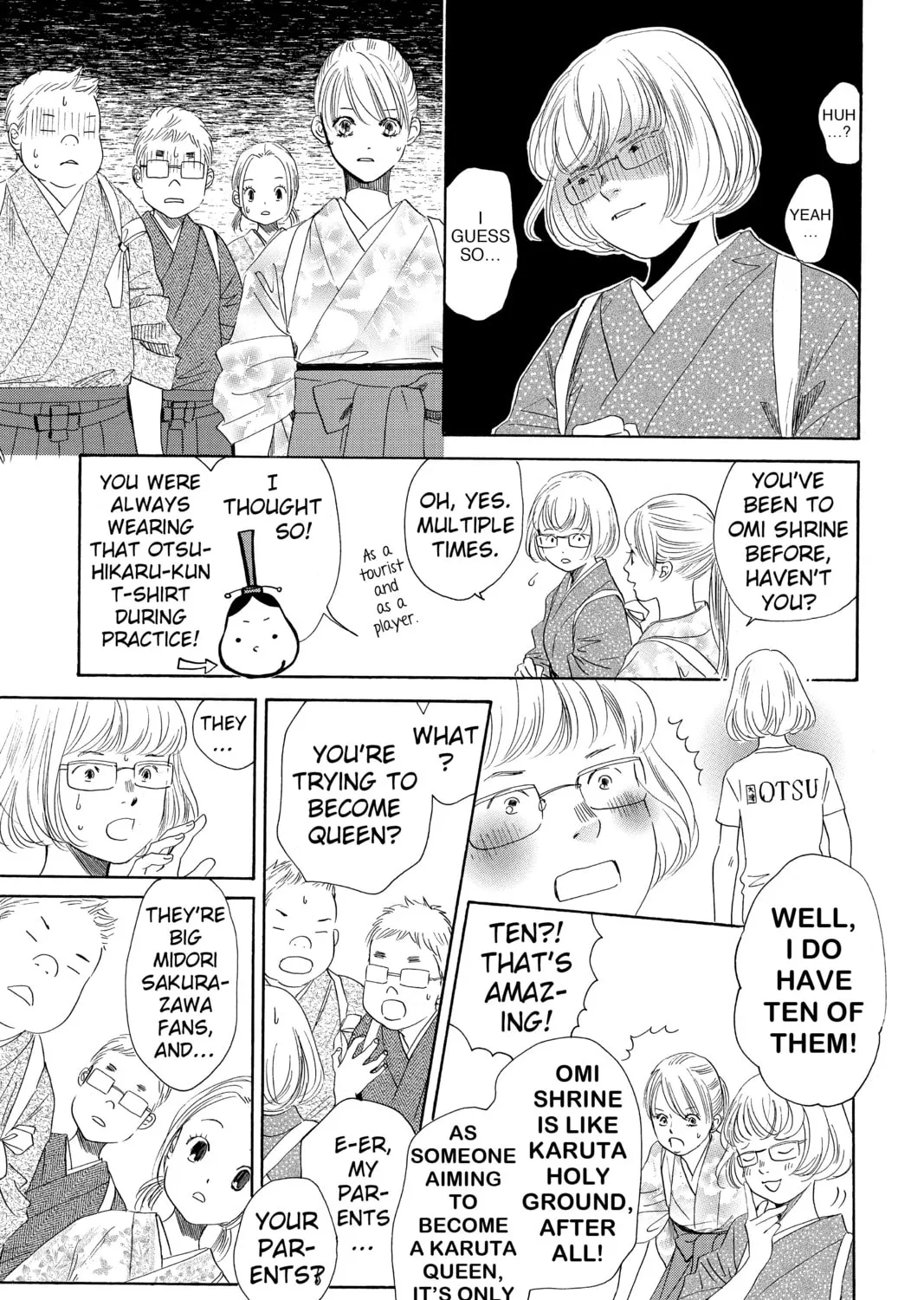Read Chihayafuru chapter 150 image 14 on Lezhin