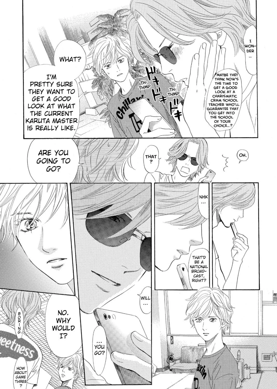 Read Chihayafuru chapter 150 image 4 on Lezhin