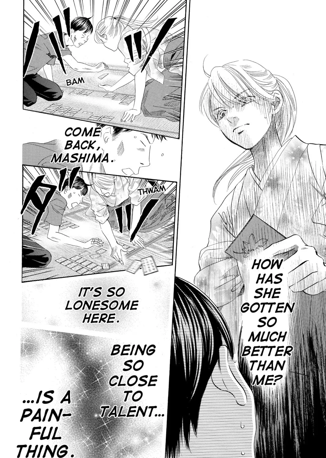 Read Chihayafuru chapter 150 image 44 on Lezhin