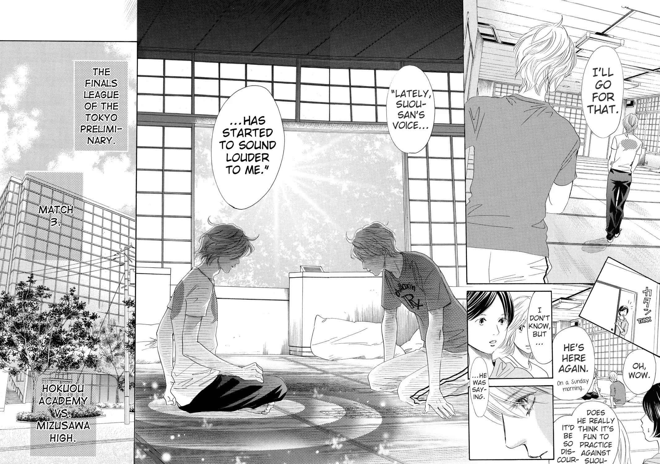 Read Chihayafuru chapter 150 image 6 on Lezhin