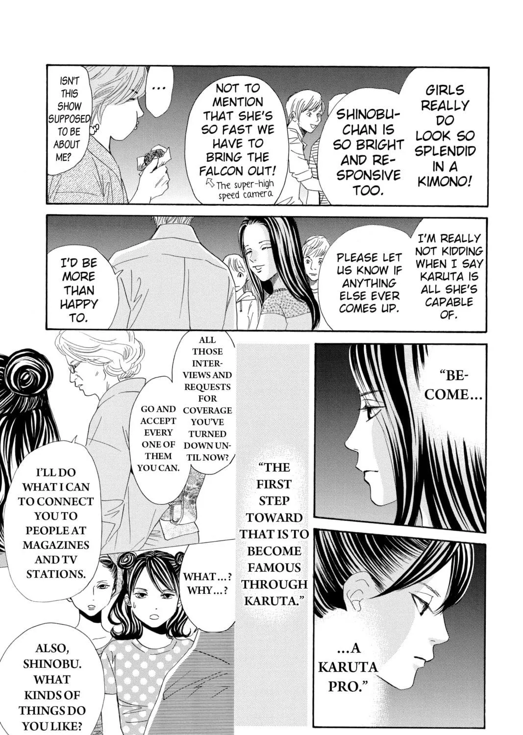 Read Chihayafuru chapter 155 image 28 on Lezhin