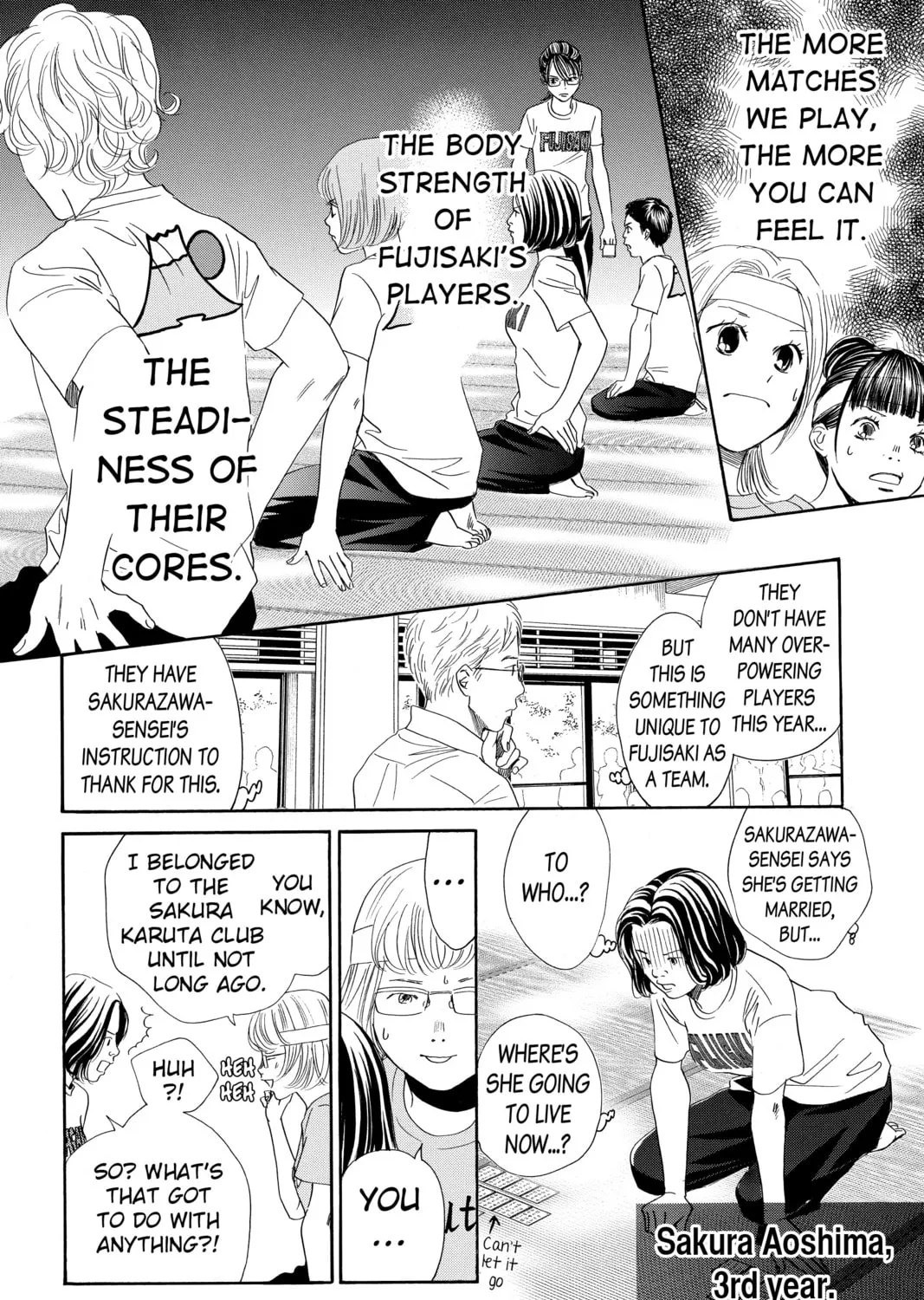 Read Chihayafuru chapter 158 image 12 on Lezhin