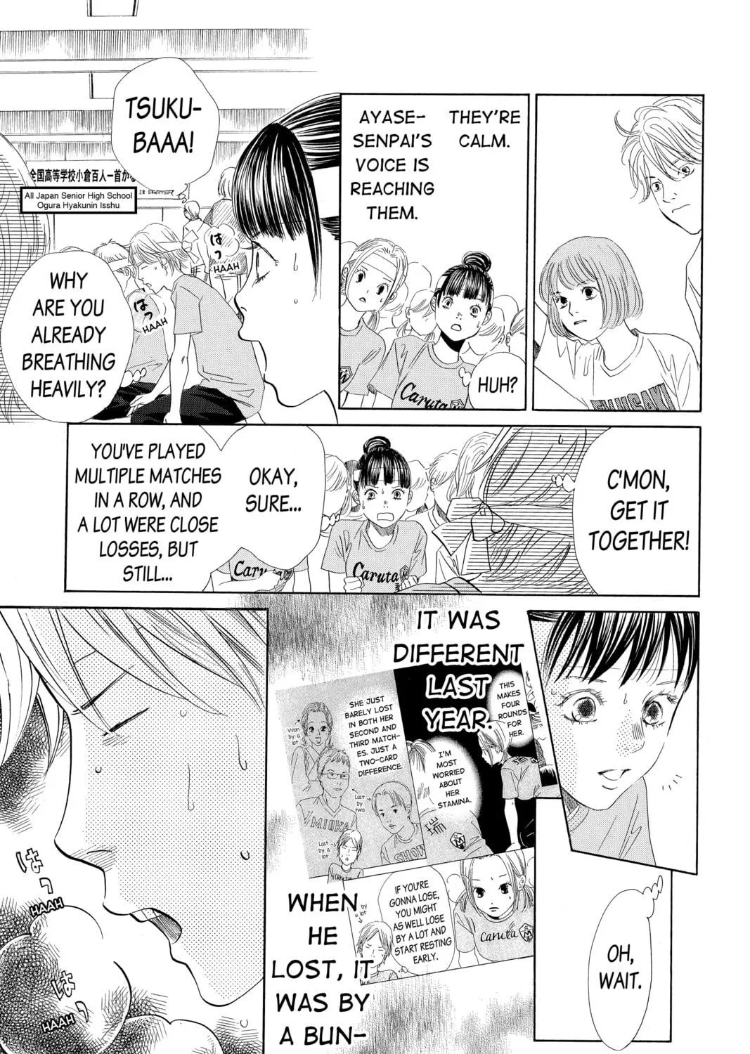 Read Chihayafuru chapter 158 image 22 on Lezhin