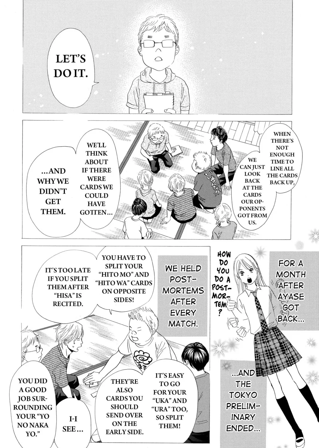 Read Chihayafuru chapter 158 image 32 on Lezhin