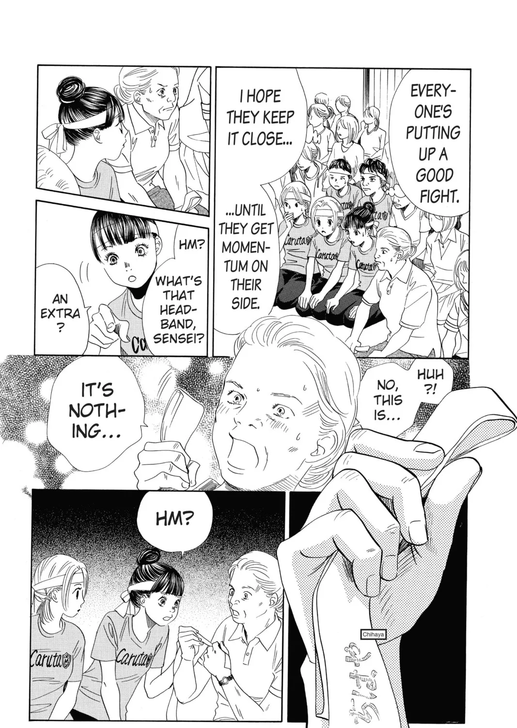 Read Chihayafuru chapter 159 image 6 on Lezhin