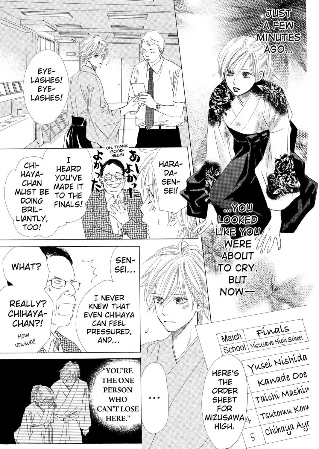 Read Chihayafuru chapter 16 image 8 on Lezhin