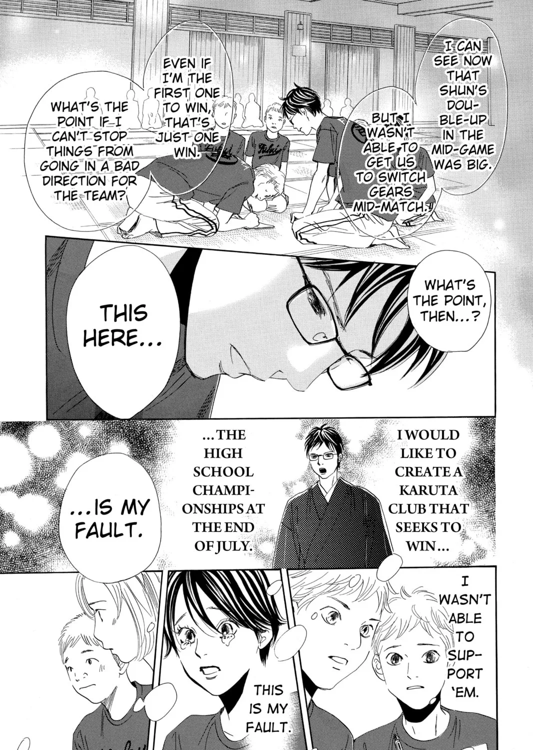 Read Chihayafuru chapter 160 image 20 on Lezhin