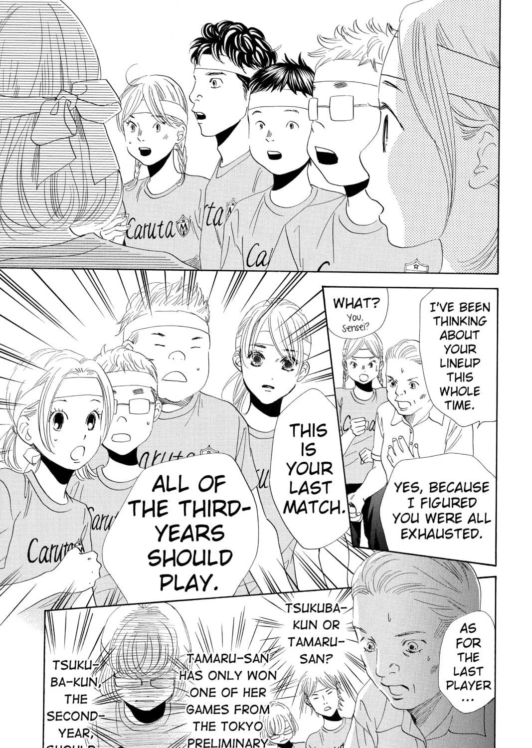 Read Chihayafuru chapter 160 image 28 on Lezhin