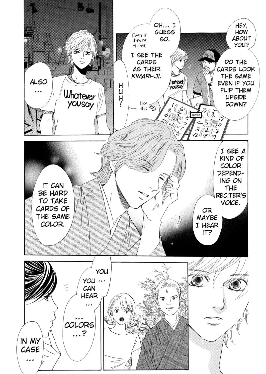 Read Chihayafuru chapter 161 image 10 on Lezhin