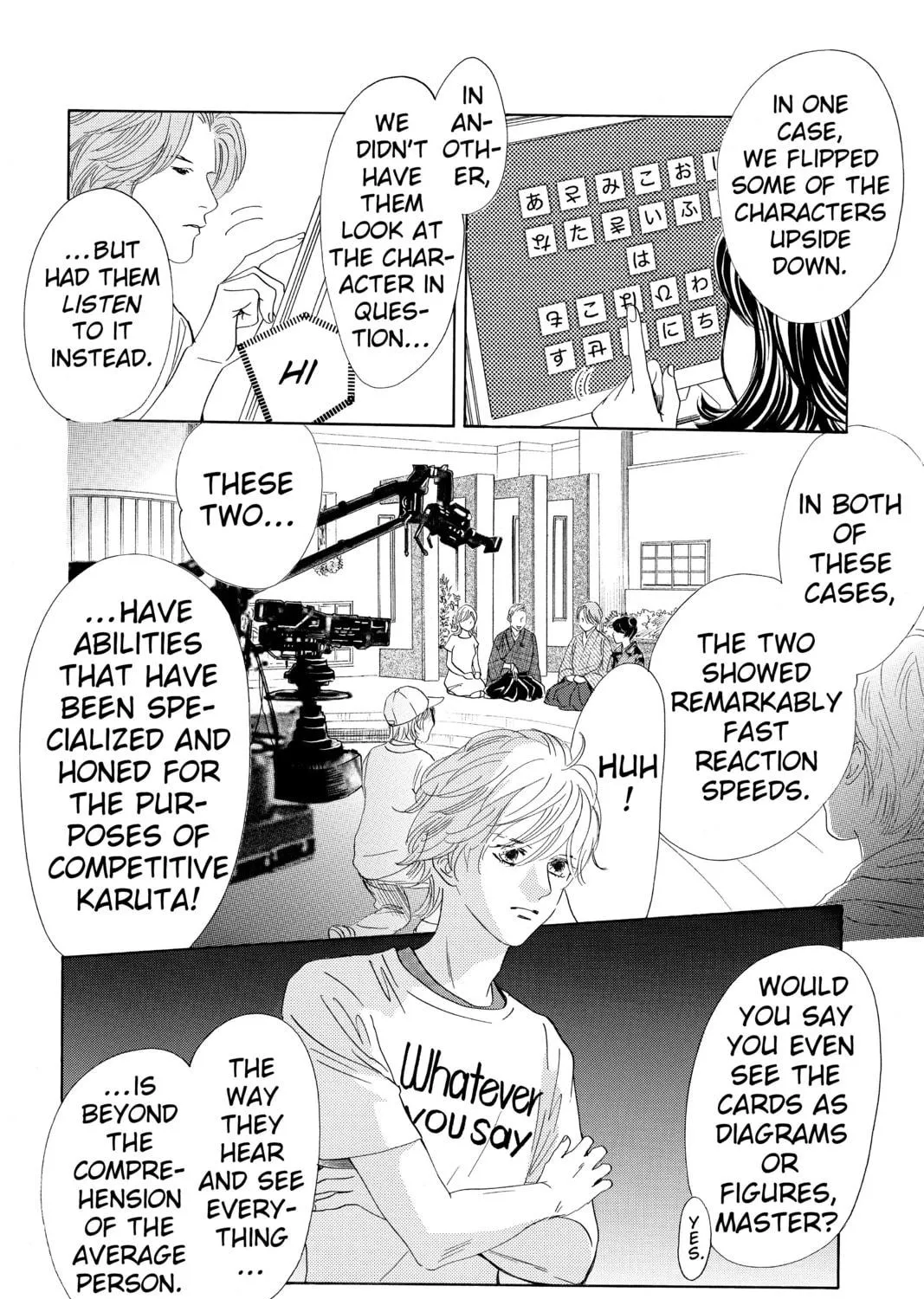 Read Chihayafuru chapter 161 image 8 on Lezhin