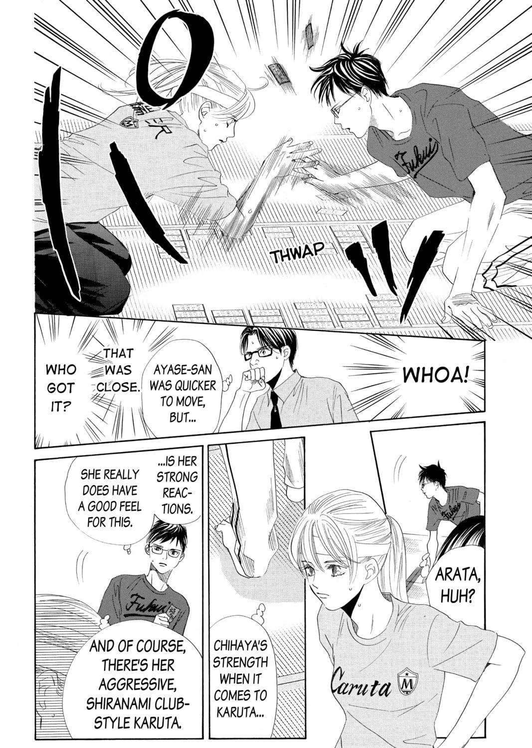 Read Chihayafuru chapter 162 image 18 on Lezhin