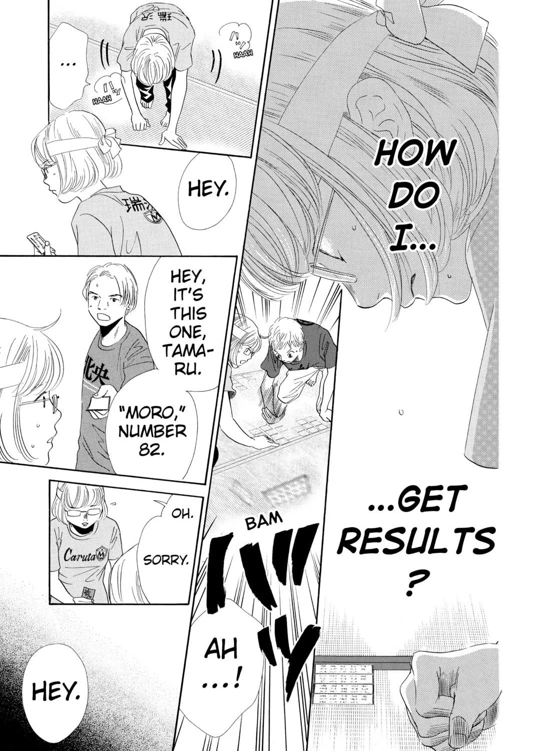 Read Chihayafuru chapter 162 image 40 on Lezhin