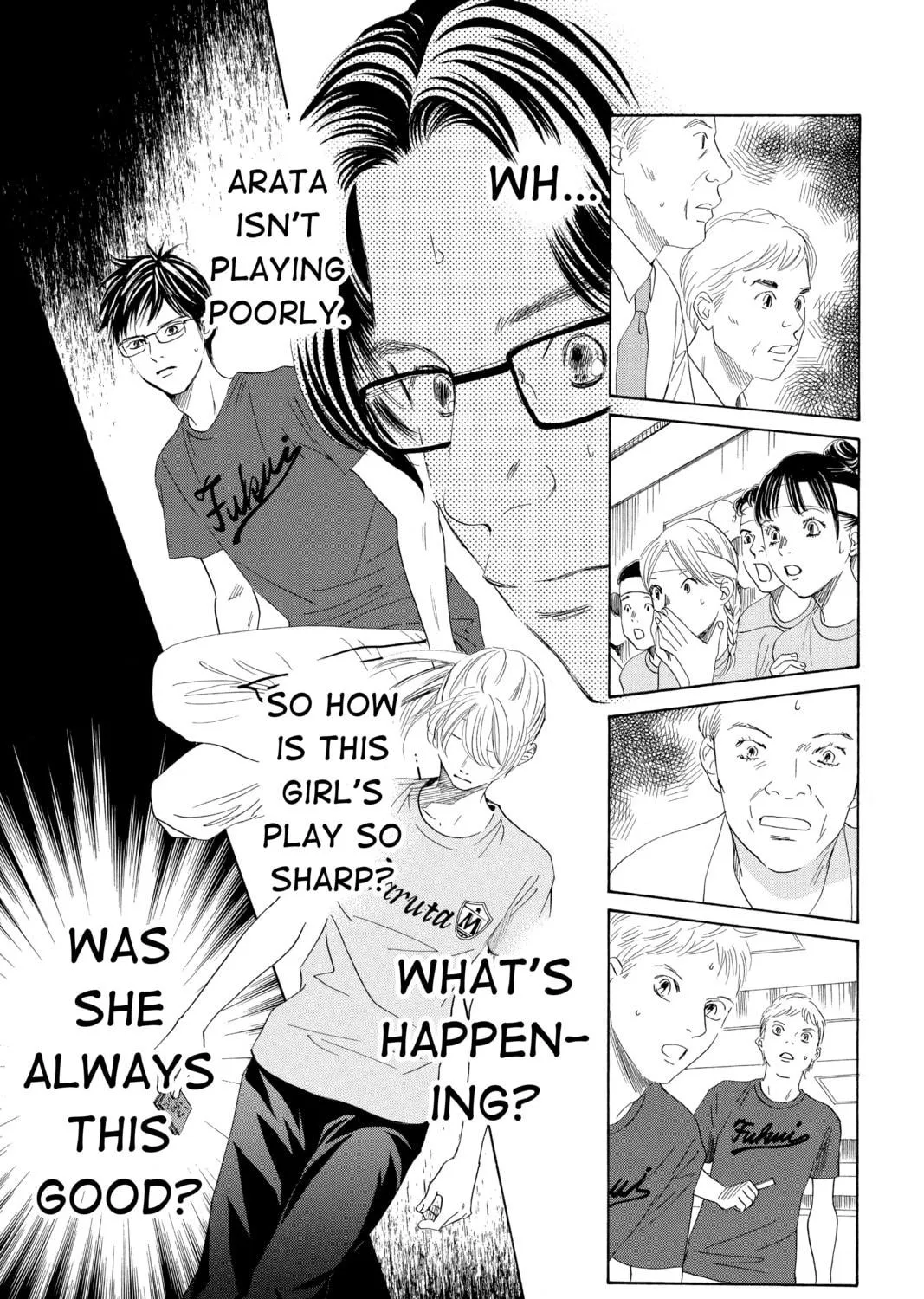 Read Chihayafuru chapter 162 image 8 on Lezhin
