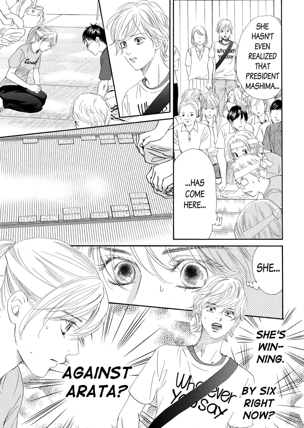 Read Chihayafuru chapter 163 image 14 on Lezhin
