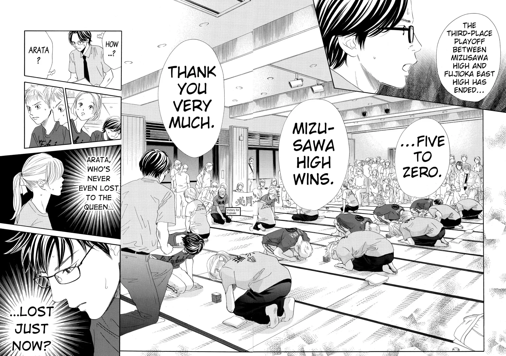 Read Chihayafuru chapter 164 image 2 on Lezhin