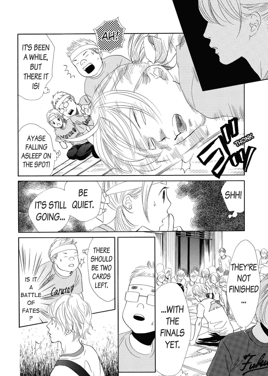 Read Chihayafuru chapter 164 image 4 on Lezhin