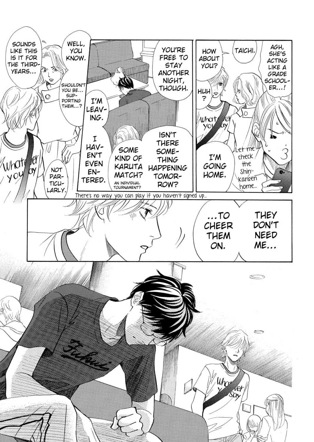 Read Chihayafuru chapter 165 image 20 on Lezhin