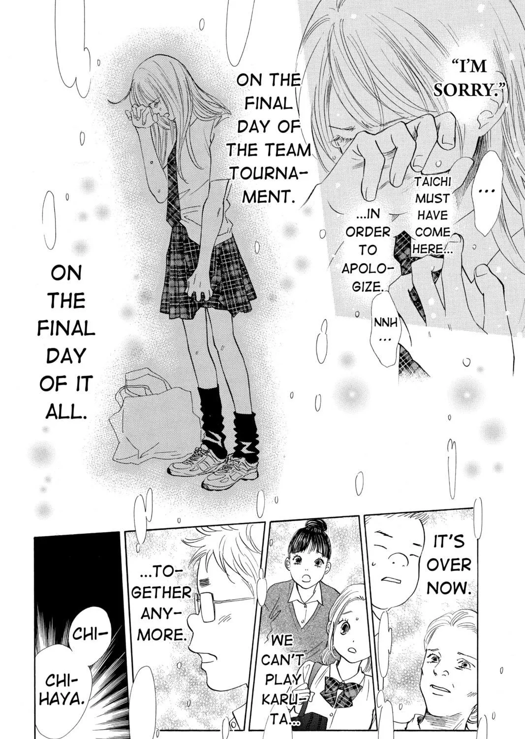 Read Chihayafuru chapter 165 image 38 on Lezhin
