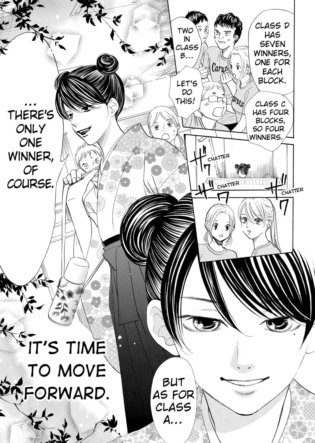 Read Chihayafuru chapter 165 image 60 on Lezhin