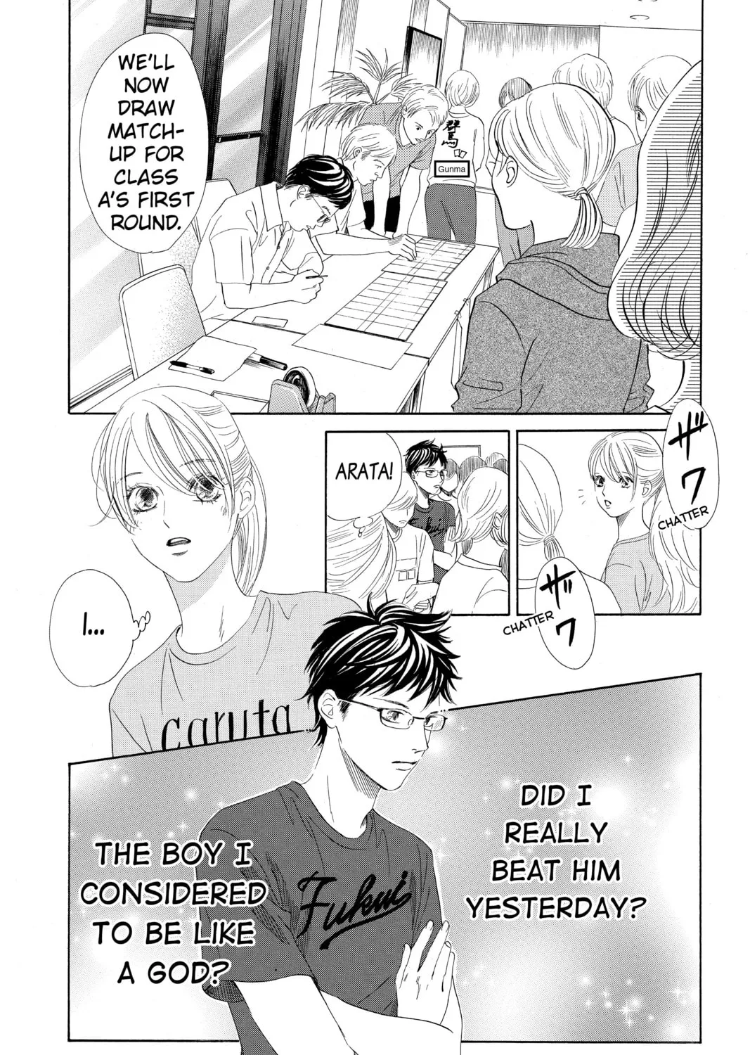 Read Chihayafuru chapter 166 image 32 on Lezhin