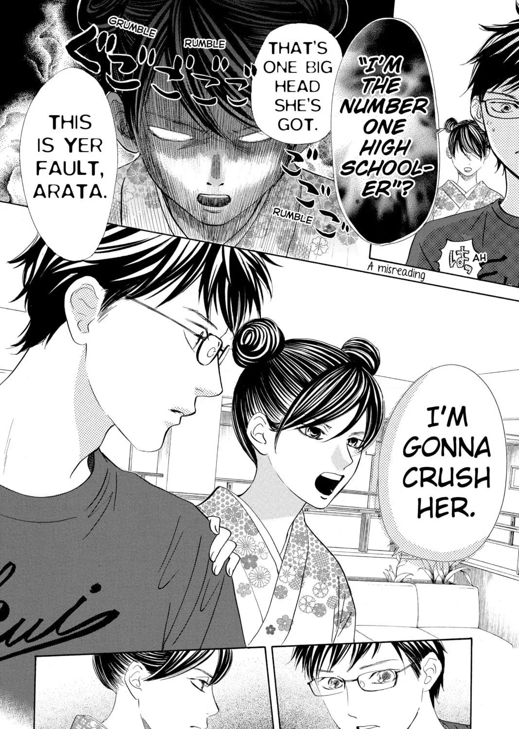 Read Chihayafuru chapter 166 image 38 on Lezhin