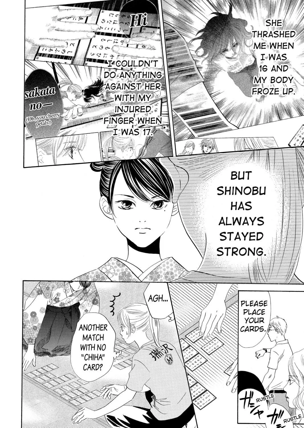 Read Chihayafuru chapter 167 image 10 on Lezhin