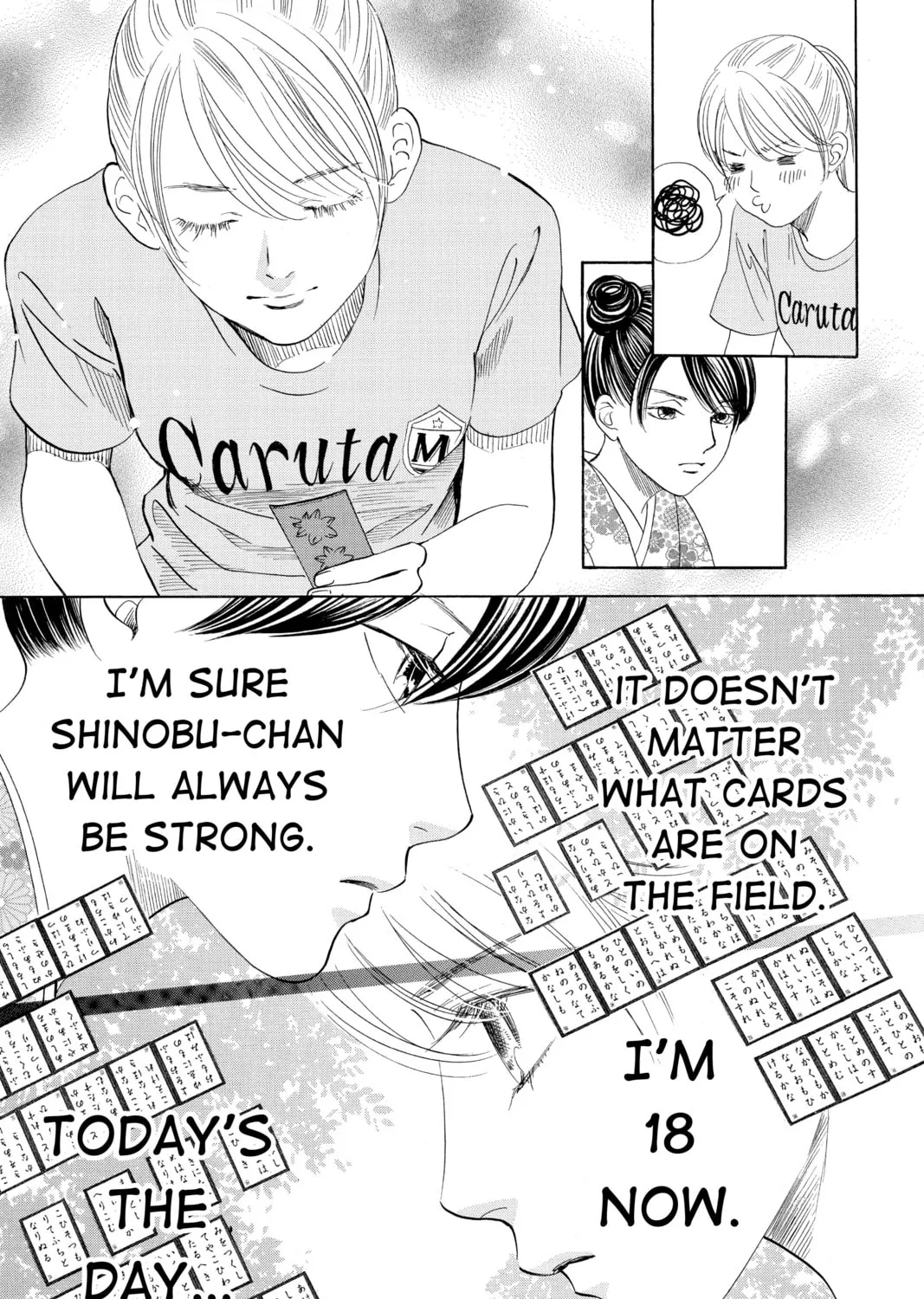 Read Chihayafuru chapter 167 image 12 on Lezhin