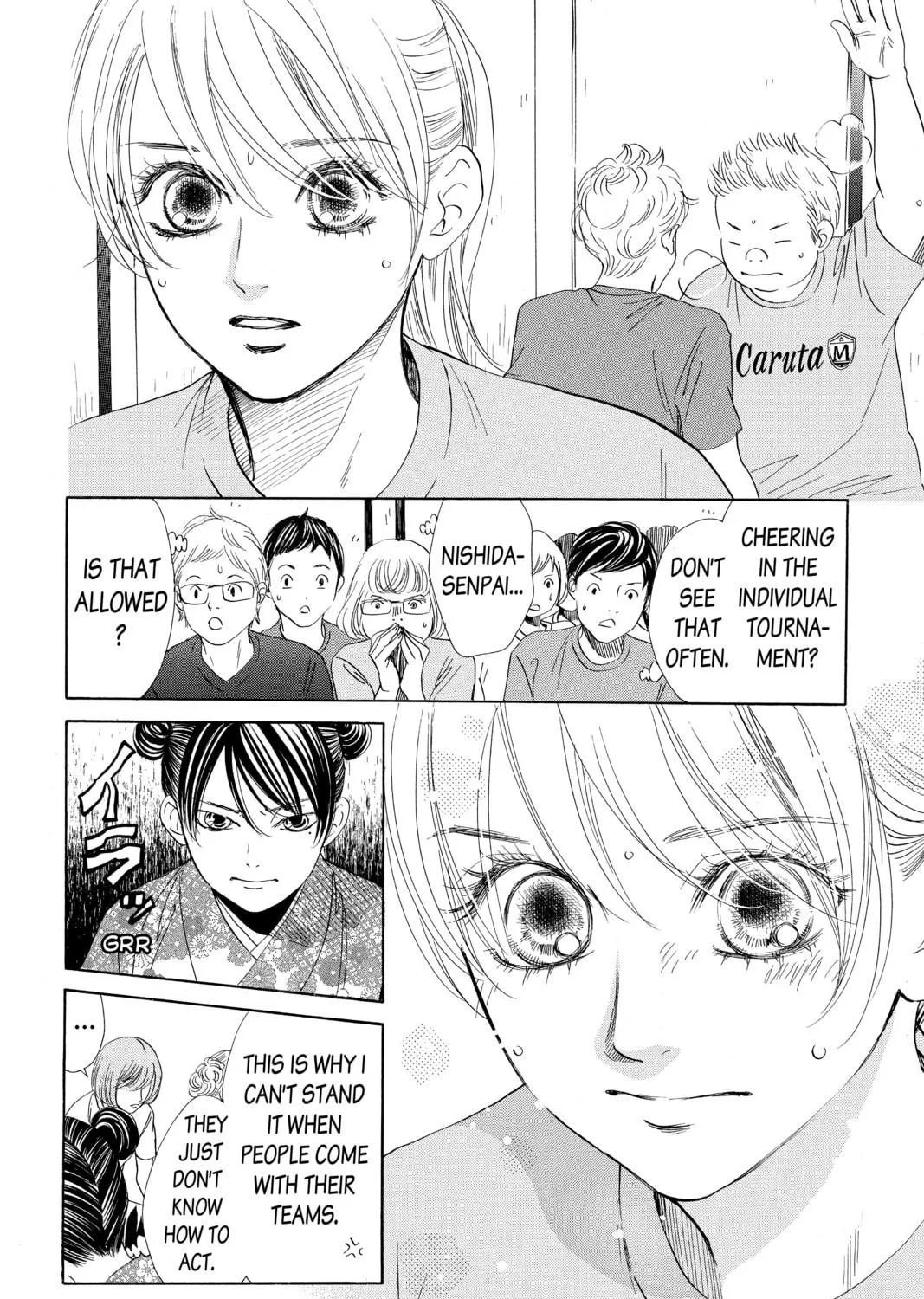 Read Chihayafuru chapter 168 image 18 on Lezhin
