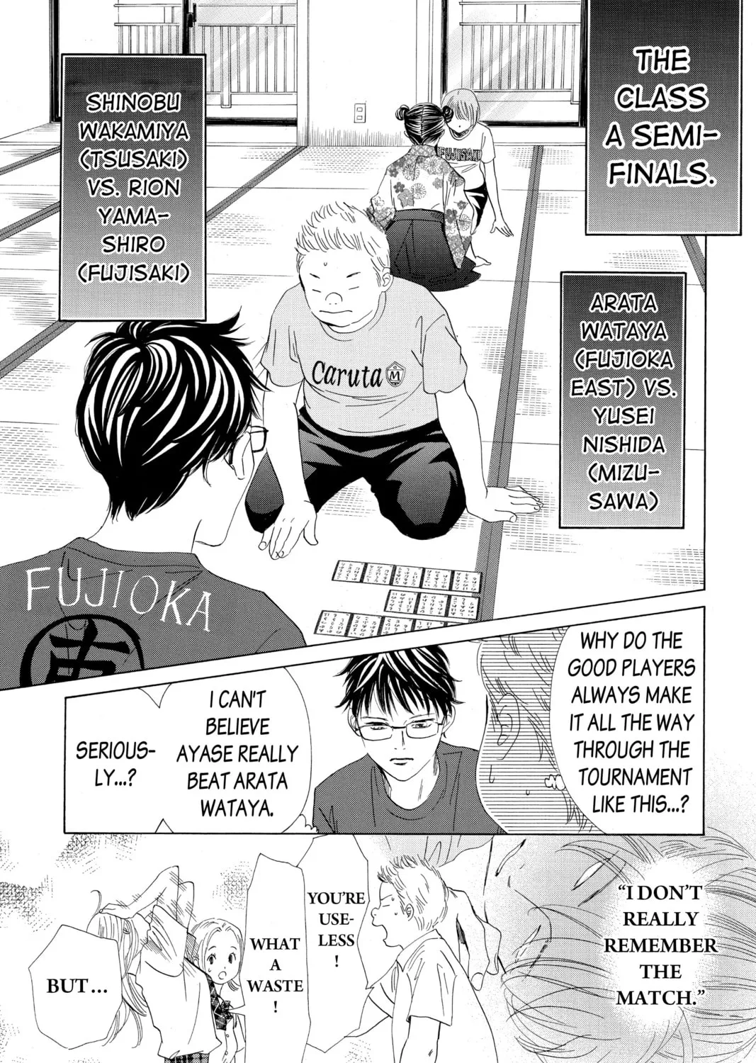 Read Chihayafuru chapter 169 image 12 on Lezhin