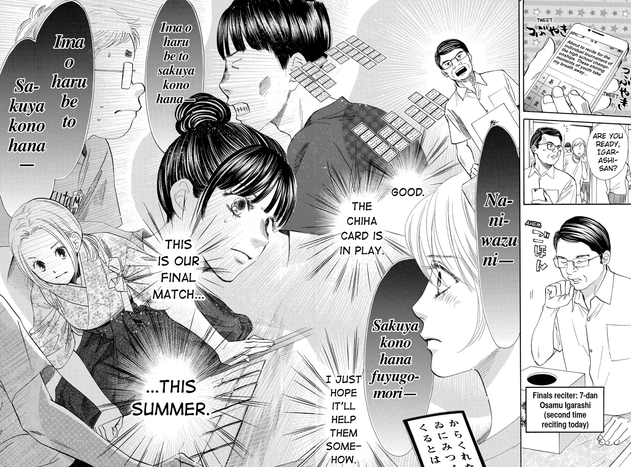 Read Chihayafuru chapter 170 image 32 on Lezhin